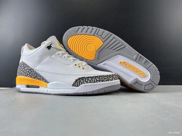 “Laser Orange” Air  CK9246-108 Jordan 3 WMNS 0905